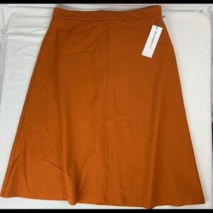NEW Liz Claiborne Autumn Auburn Skirt